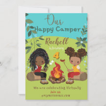 Tarjeta de invitación de cumpleaños virtual de fel