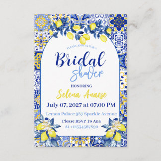 Tarjeta de Invitación de Despedida de Soltera con