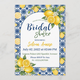 Tarjeta de Invitación de Despedida de Soltera con