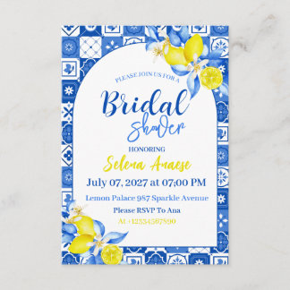 Tarjeta de Invitación de Despedida de Soltera con