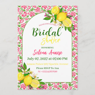 Tarjeta de Invitación de Despedida de Soltera con