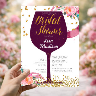 Tarjeta de invitación de Despedida de Soltera con