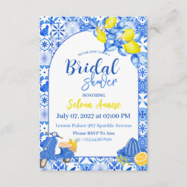 Tarjeta de Invitación de Despedida de Soltera con 