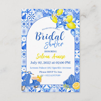 Tarjeta de Invitación de Despedida de Soltera con