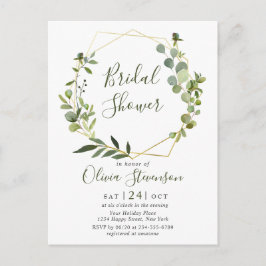 Tarjeta de Invitación de Despedida de Soltera con 