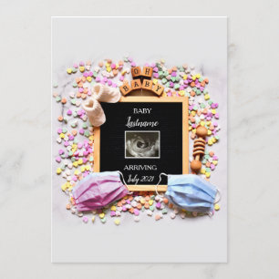 Tarjeta de Invitación de embarazo
