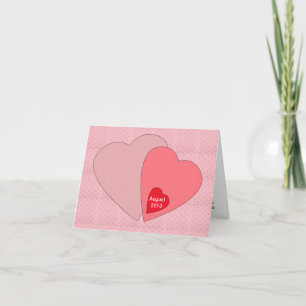 Tarjeta de Invitación de embarazo de día de San Va
