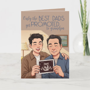 Tarjeta de Invitación de embarazo del Día del Padr