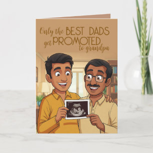 Tarjeta de Invitación de embarazo del Día del Padr