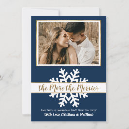 Tarjeta de Invitación de embarazo para Navidades d
