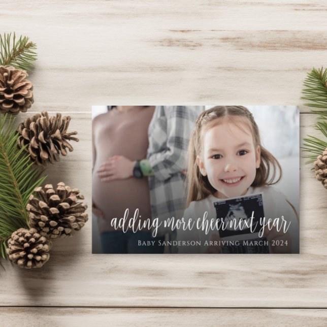 Tarjeta de Invitación de embarazo para Navidades f (Subido por el creador)