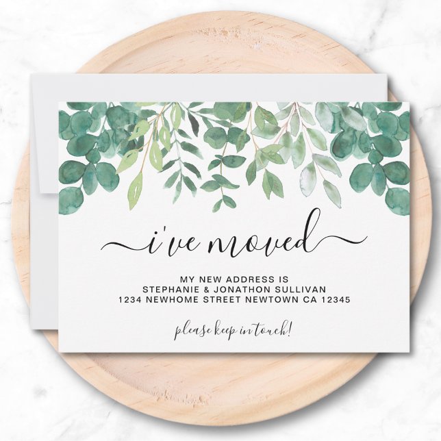 Tarjeta de Invitación de Eucalyptus Greenery I Mov (Subido por el creador)