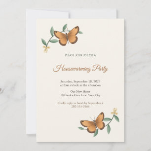 Tarjeta de Invitación de Festejo de Nueva Casa con