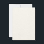Tarjeta de Invitación de Fieltro Ecolú Rustico Per<br><div class="desc">Eleva tus ocasiones especiales con invitaciones personalizadas de fieltro ecru de 3, 5" x 5".</div>