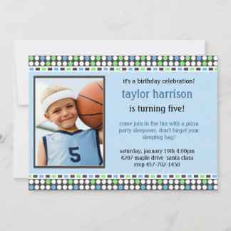 Tarjeta de invitación de fiesta de cumpleaños para