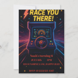 tarjeta de invitación de fiesta de cumpleaños para