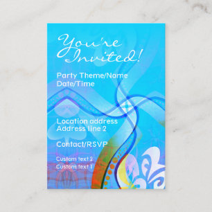 Tarjeta de invitación de Fiesta de FunTimes