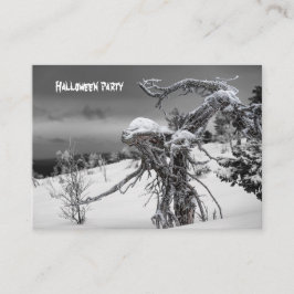 Tarjeta de invitación de fiesta de Halloween