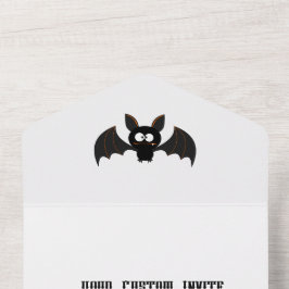 Tarjeta de invitación de fiesta de Halloween