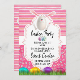 Tarjeta de invitación de fiesta de Pascua