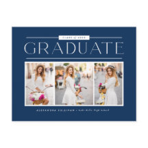 Tarjeta de Invitación de Graduación Collage de Fot