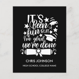 Tarjeta de Invitación de Graduación de la Clase de