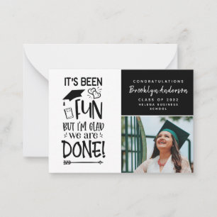 Tarjeta de Invitación de Graduación de Presupuesto