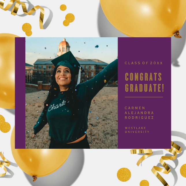 TARJETA DE INVITACIÓN DE GRADUACIÓN FELICIDADES MO (Subido por el creador)