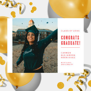 TARJETA DE INVITACIÓN DE GRADUACIÓN FELICIDADES MO