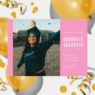 TARJETA DE INVITACIÓN DE GRADUACIÓN FELICIDADES MO
