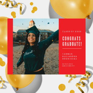 TARJETA DE INVITACIÓN DE GRADUACIÓN FELICIDADES MO