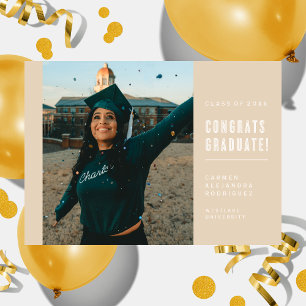 TARJETA DE INVITACIÓN DE GRADUACIÓN FELICIDADES MO