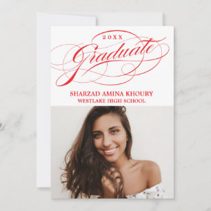 TARJETA DE INVITACIÓN DE GRADUACIÓN FIESTAS SCRIPT