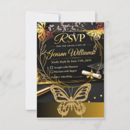 Tarjeta de Invitación de Graduación para Niños 202