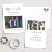 Tarjeta de Invitación de Graduación RN de Enfermer