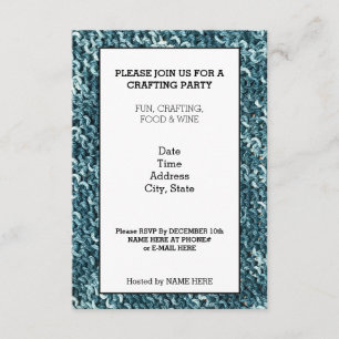 Tarjeta de invitación de grupo de dibujo de diseño
