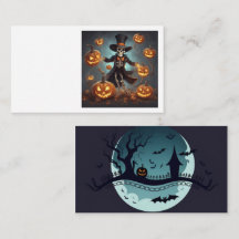 Tarjeta de invitación de Halloween