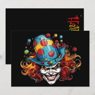 Tarjeta de invitación de Halloween/Joker