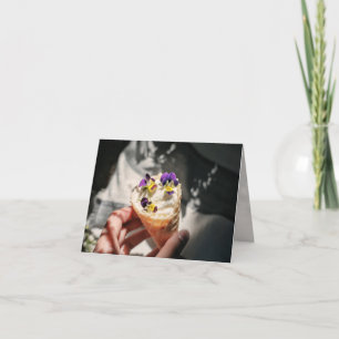 Tarjeta de invitación de helado