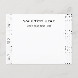 Tarjeta de invitación de impresión artística en ne