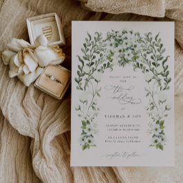 Tarjeta de Invitación de invitación a bodas de jar