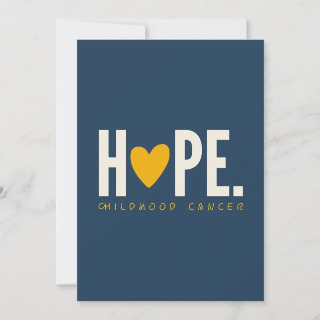 tarjeta de Invitación de invitación para cáncer in (Anverso)