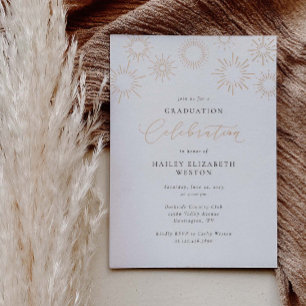 Tarjeta de invitación de la fiesta de graduación d