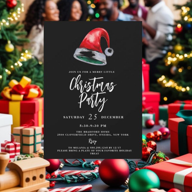 Tarjeta de invitación de la fiesta de los Navidade (Subido por el creador)