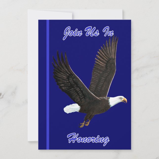 Tarjeta de invitación de la Fuerza Aérea - General (Anverso)
