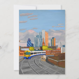 tarjeta de invitación de London Overground