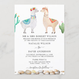 Tarjeta de invitación de matrimonio de llamada de 