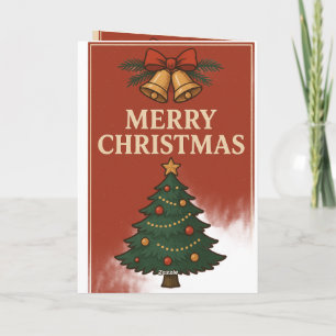 TARJETA DE INVITACIÓN DE MERRY CHRISMAS
