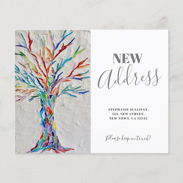 Tarjeta de Invitación de movimiento de dirección n (Anverso)