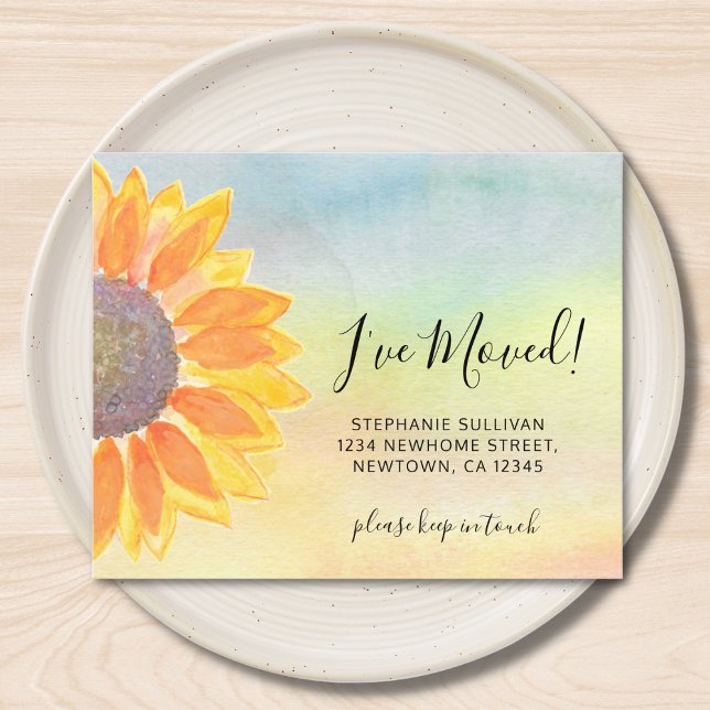Tarjeta de Invitación de movimiento de girasol de  (Subido por el creador)